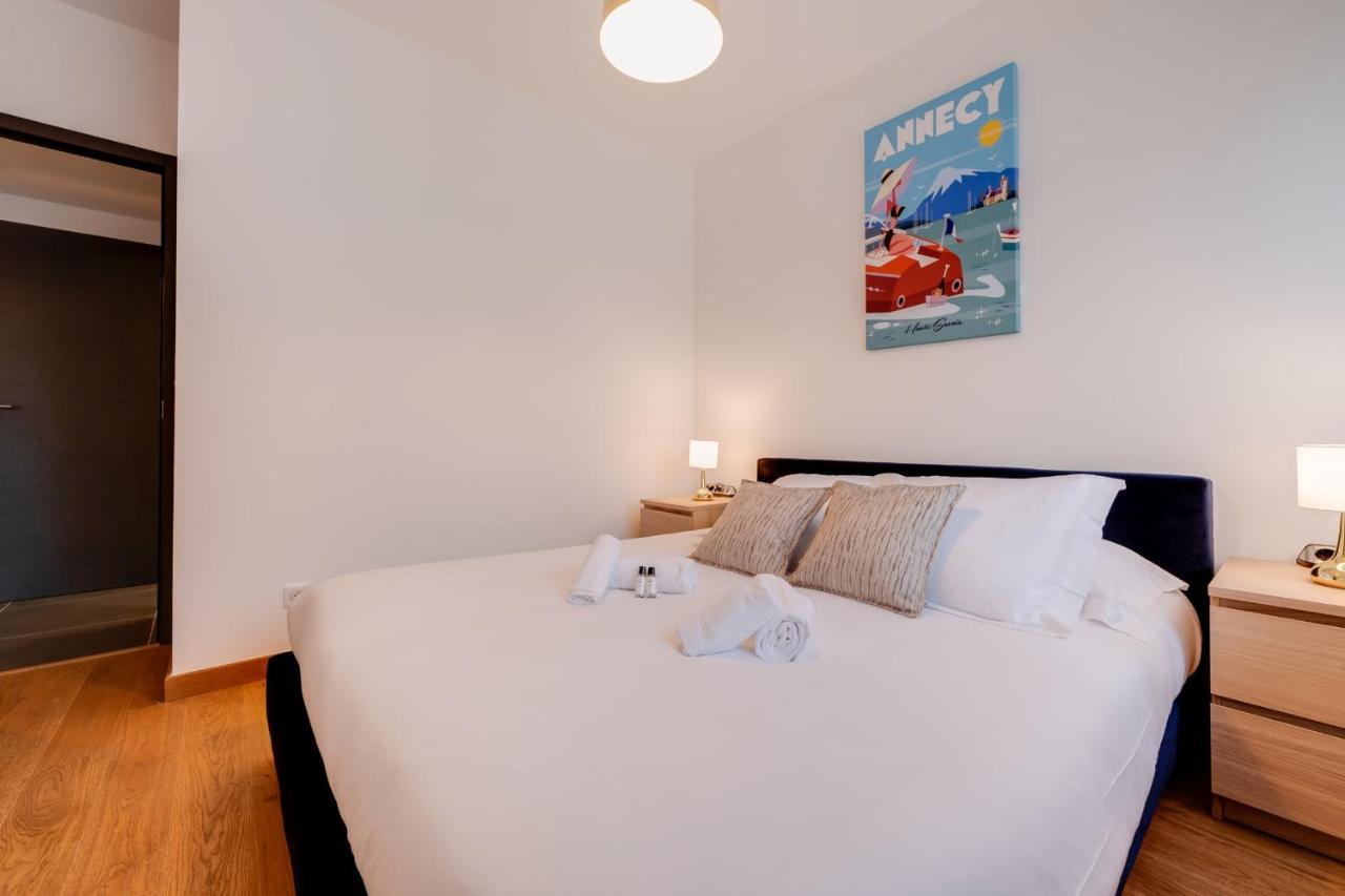 Le 305 - T3 With Garage And Beautiful Terrace Ferienhaus Annecy
